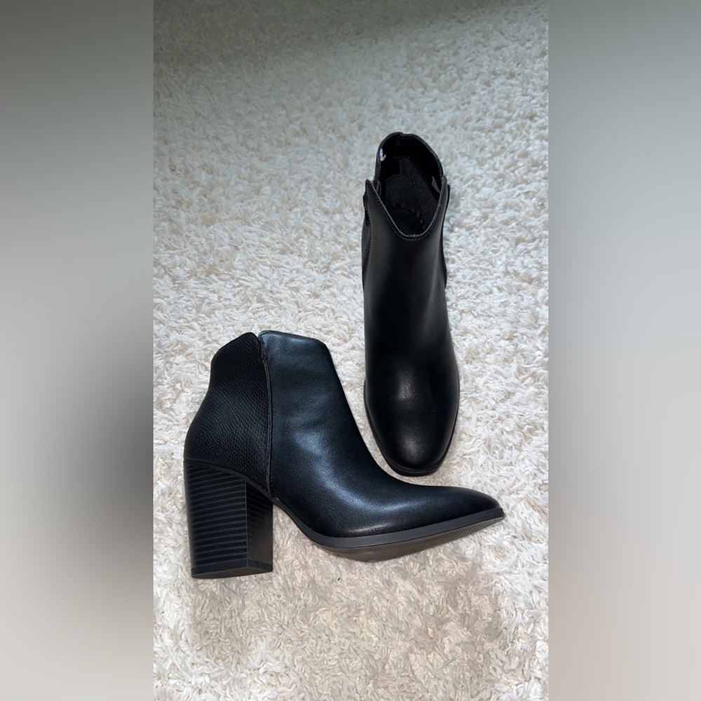 Sun + Stone Black Booties